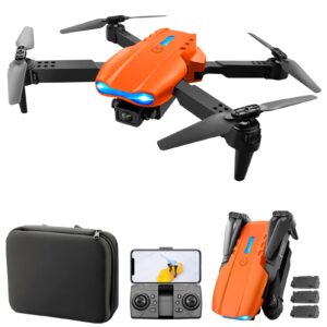 Dron E99 con cámara dual 4K y motor Brushless – Control fácil y giros 3D.