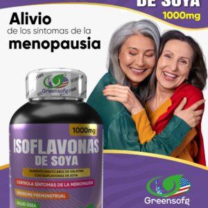 ISOFLAVONAS DE SOJA 1000 mg – Greensofg