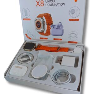 📦 Combo Reloj Watch X8 Ultra + Audífonos In Ear + Power Bank