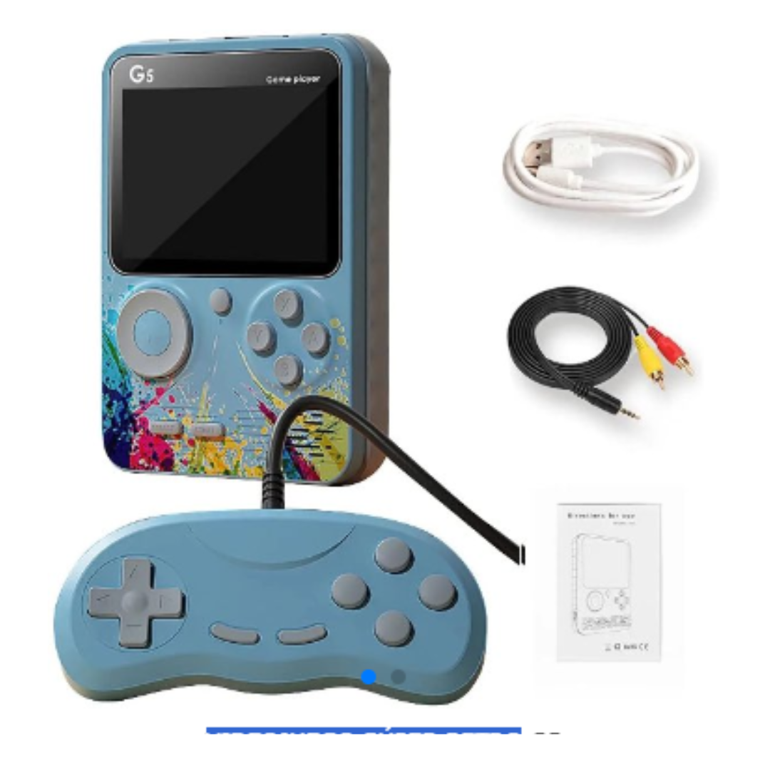 Consola Retro G5 Portátil – Más de 500 Juegos Clásicos - Imagen 4