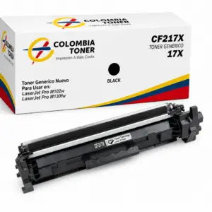 cartucho de toner compatible con hp 17x