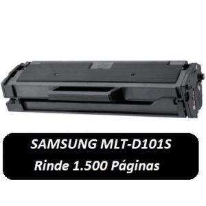 Cartucho de Toner Samsung MLT-D101S Color Negro